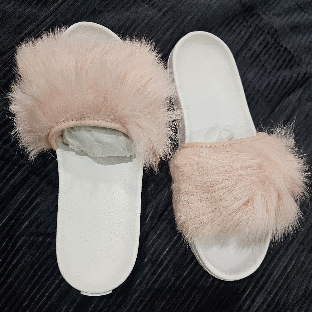 Ugg Fur Slides